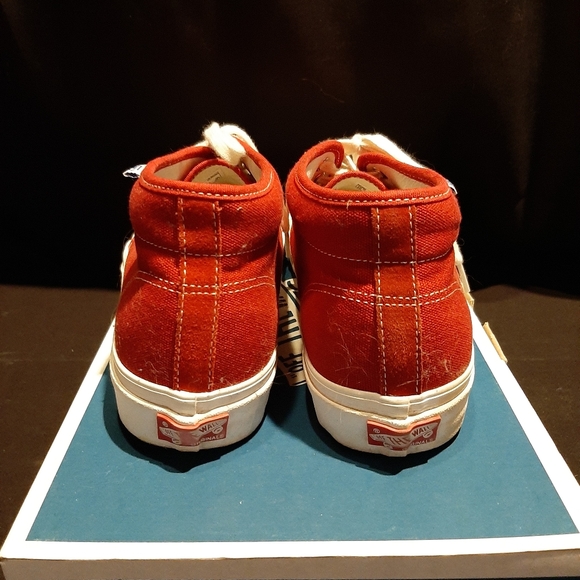 Vans OG Chuckka LX (Chili Pepper Red) size 10 - Picture 6 of 7